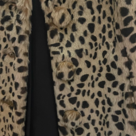 CAbi Animal Print Teddy Jacket - Picture 6 of 8